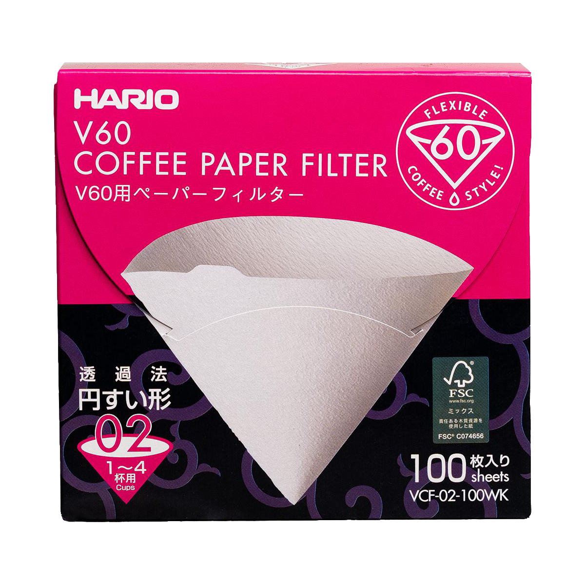 Hario V60 '2 Cup' Filter Papers